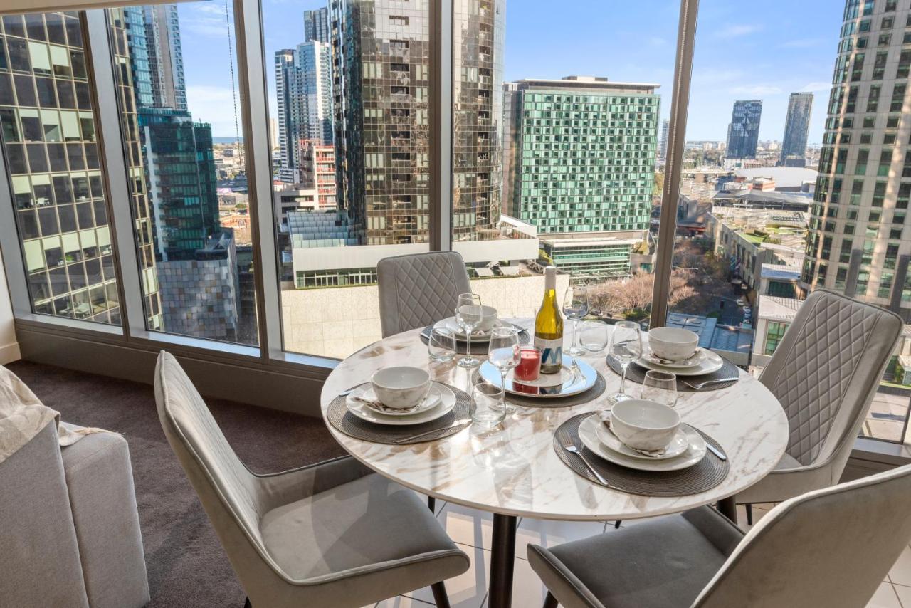 Sophisticated Designer Condo W River & City Views Melbourne Dış mekan fotoğraf