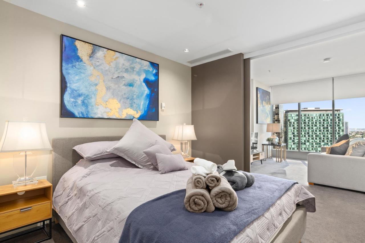 Sophisticated Designer Condo W River & City Views Melbourne Dış mekan fotoğraf