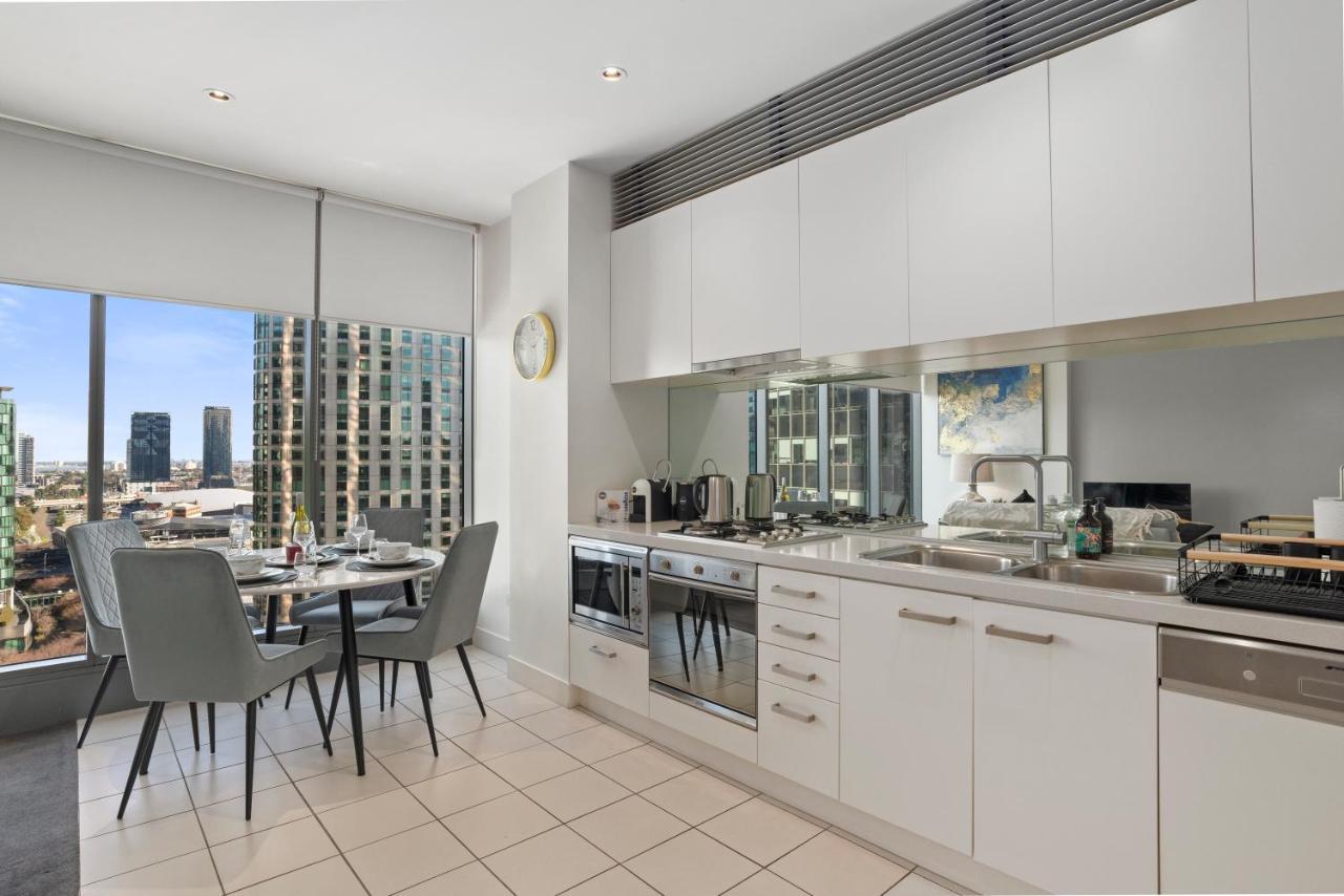 Sophisticated Designer Condo W River & City Views Melbourne Dış mekan fotoğraf