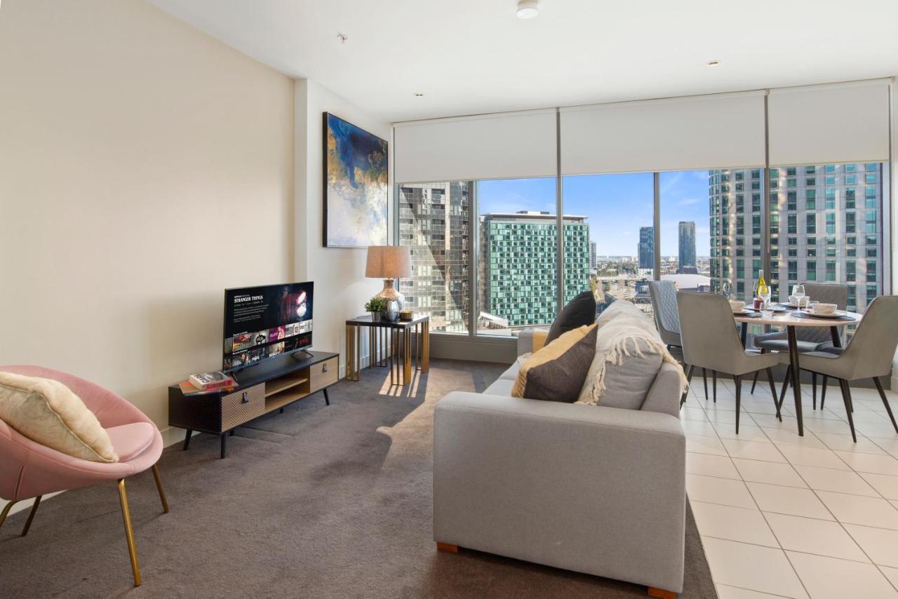 Sophisticated Designer Condo W River & City Views Melbourne Dış mekan fotoğraf