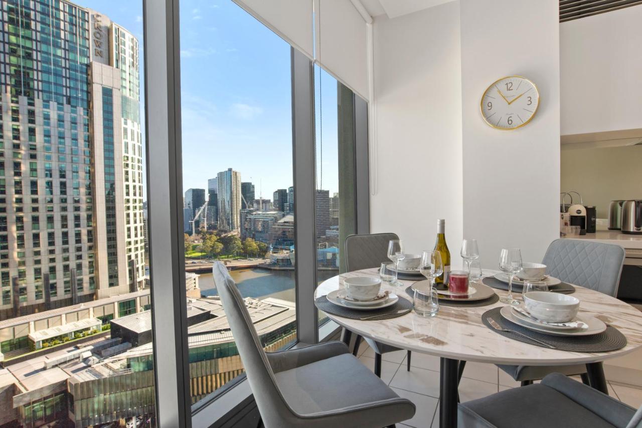 Sophisticated Designer Condo W River & City Views Melbourne Dış mekan fotoğraf